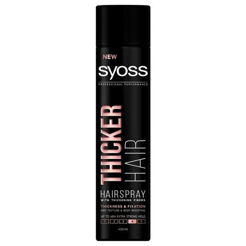Syoss Thicker Hair Hairspray, Sieraden, Tassen en Uiterlijk, Uiterlijk | Haarverzorging, Gel, Wax, Haarlak of Mousse, Nieuw, Verzenden