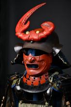 Yoroi Volledige Samurai-pantsering - Koper, Zijde, Ijzer -, Antiek en Kunst