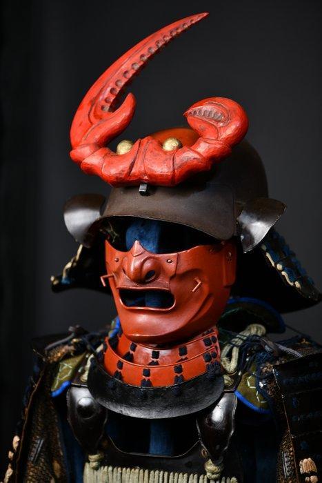 Yoroi Volledige Samurai-pantsering - Koper, Zijde, Ijzer -, Antiek en Kunst, Antiek | Overige Antiek