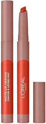 L'OREAL MATTE LIP CRAYON 110 CARAMEL REBEL STIFT 1,3 GRAM, Sieraden, Tassen en Uiterlijk, Verzenden, Nieuw