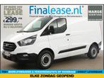 Ford Transit Custom 2.0 TDCI L1H1 MARGE! 3 Pers PDC €299pm, Auto's, Wit, Nieuw, Ford, Lease