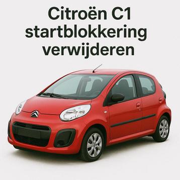 Startonderbreker startblokkering verwijderen Citroën C1 beschikbaar voor biedingen