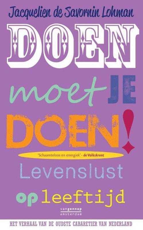Doen moet je doen, Boeken, Overige Boeken, Ophalen of Verzenden