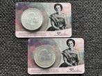 Nederland. Coincard 2½ Gulden 1963 + 1964 Laatste zilveren