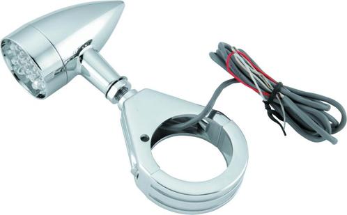 Bikers Choice Chroom Mini LED Richtingaanwijzers W/ 41 MM, Auto diversen, Tuning en Styling, Ophalen of Verzenden