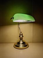 Bankierslamp - Verguld messing