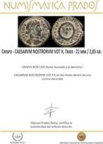 Romeinse Rijk. Crispus (317-326 n.Chr.). Centenionalis