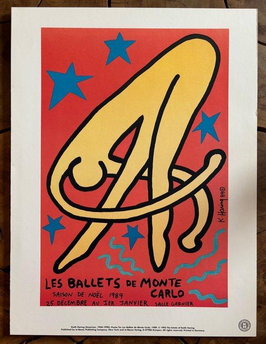 Keith Haring - Les Ballets de Monte Carlo - Jaren 1980, Antiek en Kunst, Kunst | Tekeningen en Foto's