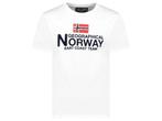Veiling - Geographical Norway Jacky Shirt Wit - L, Kleding | Heren, T-shirts, Nieuw