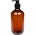 Benson Bruine zeepdispenser - 500 ml - Stijlvol en duurza..., Ophalen of Verzenden, Nieuw