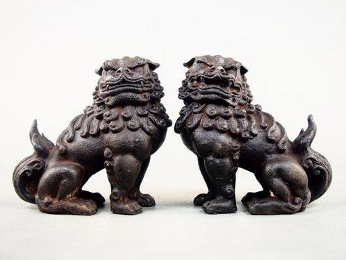 Leeuwenkop Leeuwendans - IJzer (gegoten), De traditionele, Antiek en Kunst, Antiek | Overige Antiek
