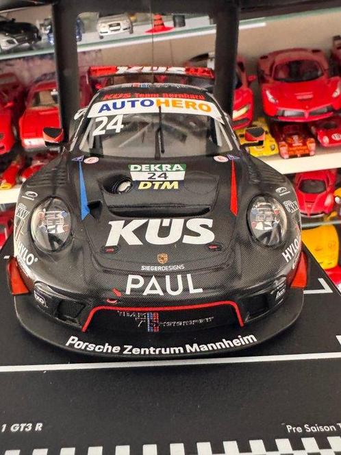 IXO - Models Team 75 1:18 - Modelauto - Porsche 911 GT3 R, Hobby en Vrije tijd, Modelauto's | 1:5 tot 1:12
