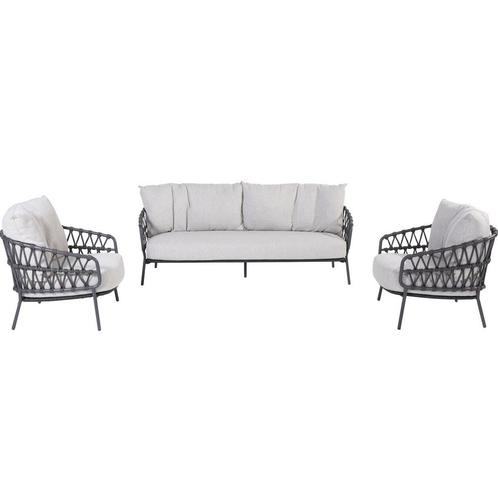 Calpi stoel bank loungeset 3 delig rope 4 Seasons Outdoor, Tuin en Terras, Tuinsets en Loungesets, Nieuw, Ophalen of Verzenden