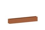 Cortenstaal plantenbak 300x60x60cm - Zonder bodem - HTDesign, 100 cm of meer, Nieuw, Metaal, 60 cm of meer