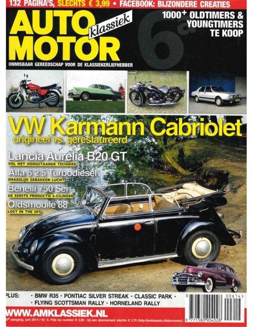 2014 AUTO MOTOR KLASSIEK 06 NEDERLANDS, Boeken, Auto's | Folders en Tijdschriften