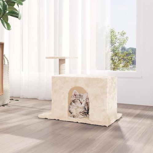 vidaXL Kattenmeubel met sisal krabpaal 51 cm crèmekleurig, Dieren en Toebehoren, Katten-accessoires, Nieuw, Verzenden