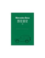 1984 MERCEDES BENZ G KLASSE BROCHURE ITALIAANS, Nieuw, Author