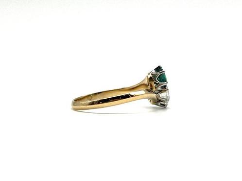 Zonder Minimumprijs - Ring - 18 karaat Geel goud - 0.20ct., Sieraden, Tassen en Uiterlijk, Ringen