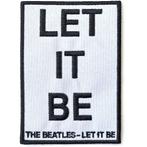 The Beatles - Let it Be - patch officiële merchandise, Verzamelen, Muziek, Artiesten en Beroemdheden, Nieuw, Ophalen of Verzenden