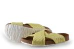 Haflinger Slippers in maat 39 Geel, Slippers, Verzenden, Geel, Zo goed als nieuw