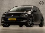 Volkswagen Polo 1.0 TSI Sportline, Auto's, Volkswagen, Zwart, Plug-in hybride, Nieuw, Lease