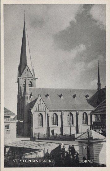BORNE - St. Stephanuskerk, Verzamelen, Ansichtkaarten | Nederland, Verzenden