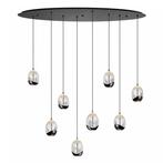 Rietveld Hanglampen - Zwart - Glas, Metaal, Verzenden, Nieuw