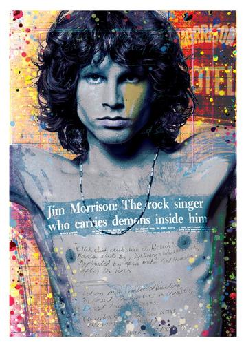 Posters - Poster Morrison, Jim - The Rock Singer