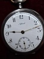 Zakhorloge zilver - Nijland - Mooi ketting - leuk klokje -, Sieraden, Tassen en Uiterlijk, Horloges | Heren, Nieuw