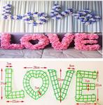 Frame raster voor Bloemen LOVE / set Flower wall Flowerwall, Hobby en Vrije tijd, Ophalen of Verzenden, Nieuw