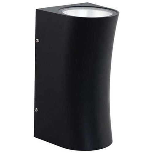Tuinlamp/Wandlamp Vierkant/Ovaal Mat Zwart 12W 4200K, Tuin en Terras, Buitenverlichting, Led, Minder dan 50 watt, Nieuw, IJzer