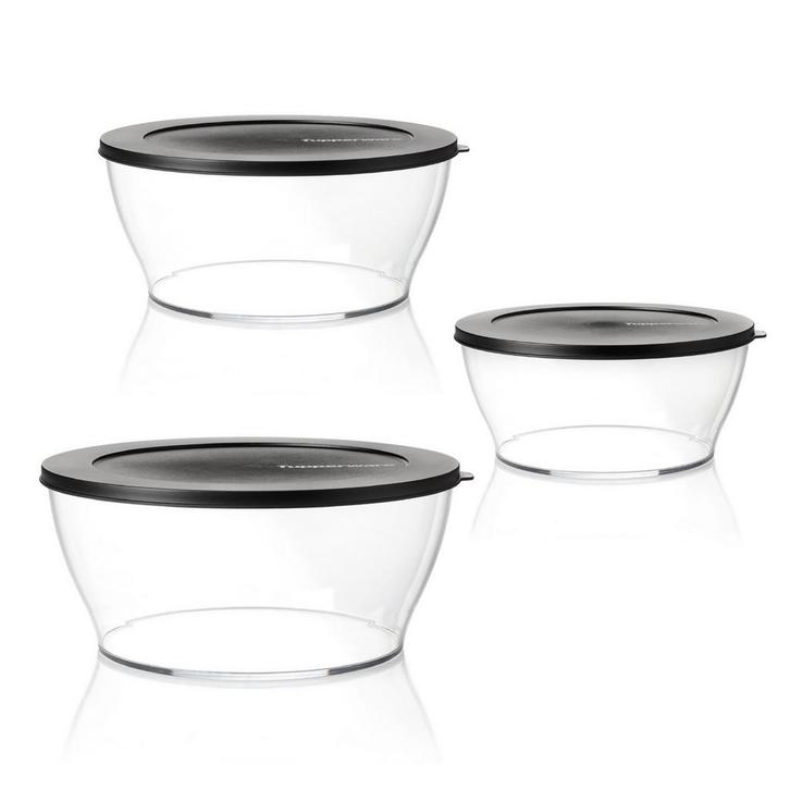 Tupperware Clear Kommen Set Groot, Huis en Inrichting, Keuken | Tupperware, Nieuw, Ophalen of Verzenden
