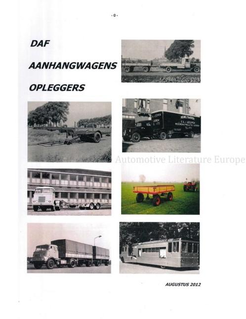 DAF AANHANGWAGENS OPLEGGERS, Boeken, Auto's | Boeken
