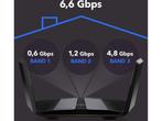 NETGEAR Nighthawk RAX70 - Router - Tri-Band - AX6600 -, Computers en Software, Netwerk switches, Verzenden, Zo goed als nieuw