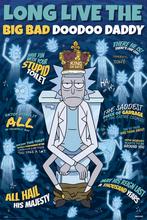 Poster Rick and Morty Doodoo Daddy 61x91,5cm, Verzenden, Nieuw, A1 t/m A3