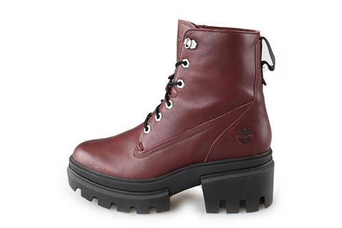 Timberland Veterboots in maat 38½ Rood | 10% extra korting, Kleding | Dames, Schoenen, Rood, Zo goed als nieuw, Overige typen