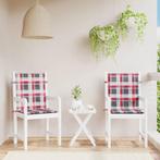 vidaXL Tuinstoelkussens 2 st 100x50x3 cm oxford stof, Huis en Inrichting, Woonaccessoires | Kussens, Verzenden, Nieuw