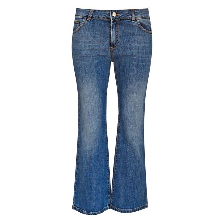Verysimple • blauwe flared jeans • 34 (IT40), Kleding | Dames, Spijkerbroeken en Jeans, Blauw, Nieuw, Verzenden