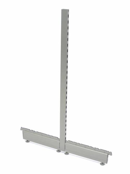 Staander/Stijl H141+ 2x voet 37cm (Eindstuk om een rij af te, Zakelijke goederen, Kantoor en Winkelinrichting | Magazijn, Stelling en Opslag