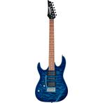 (B-Stock) Ibanez GRX70QAL GIO Transparent Blue Burst linksha, Muziek en Instrumenten, Verzenden, Nieuw