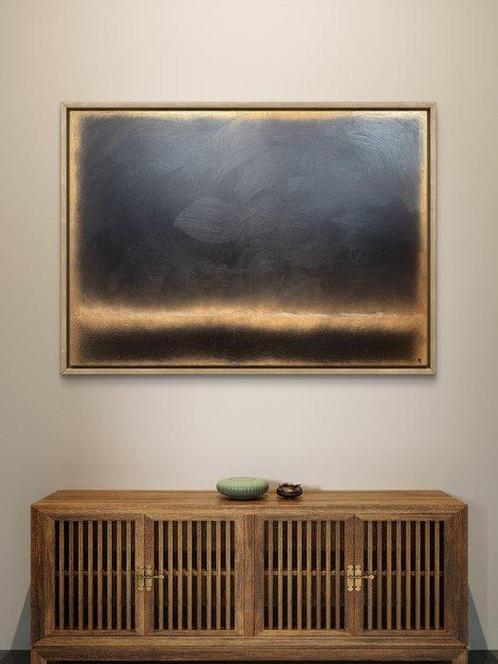 Oscar Bruno -  Black and Gold Stile N48 -XL- “, Antiek en Kunst, Kunst | Schilderijen | Modern