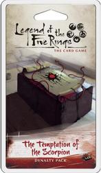 Legend of the Five Rings - The Temptation of the Scorpion |, Hobby en Vrije tijd, Gezelschapsspellen | Bordspellen, Verzenden