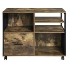 Houten Verrijdbare Archiefkast met Lade – 80x65x40 cm, Verzenden, Nieuw in verpakking