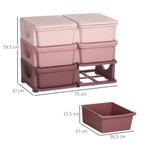 TRUUSK Opbergdoos Kunststof, Speelgoedopslag, 6 Laden, Speel, Kinderen en Baby's, Kinderkamer | Commodes en Kasten, Verzenden