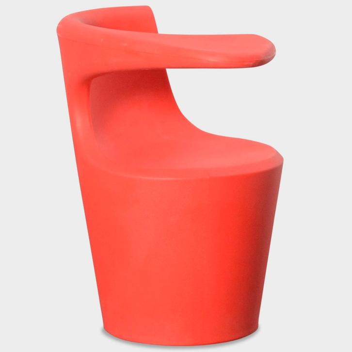Felicerossi designfauteuil - Rood, Huis en Inrichting, Stoelen, Ophalen of Verzenden