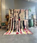 Kleurvol Marokkaans Mrirt wollen tapijt – Abstract, Huis en Inrichting, Stoffering | Tapijten en Kleden, Nieuw