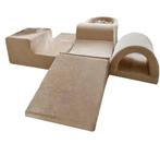 Foam Speelset 7-delig Beige | CE-certificaat | Scherpe Prijs, Ophalen of Verzenden, Nieuw, Overige typen