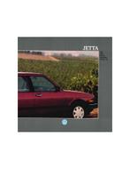 1988 VOLKSWAGEN JETTA BROCHURE ENGELS (USA), Boeken, Auto's | Folders en Tijdschriften, Nieuw, Volkswagen, Author