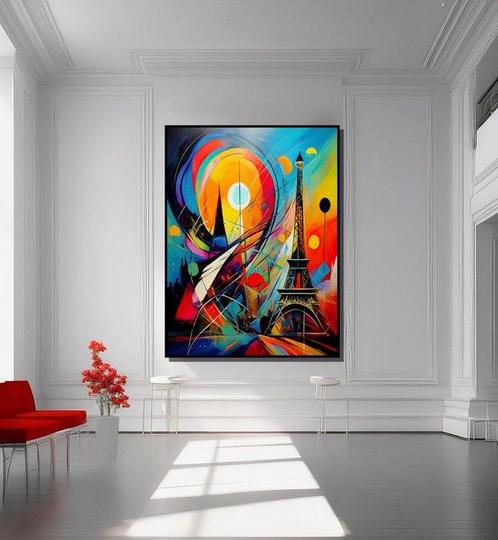 HEIDI THEIS - Parisian Dreams - XL, Antiek en Kunst, Kunst | Schilderijen | Modern