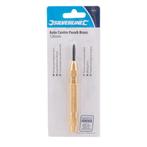 Silverline Messing priem - automatische midden priem - ge..., Ophalen of Verzenden, Nieuw